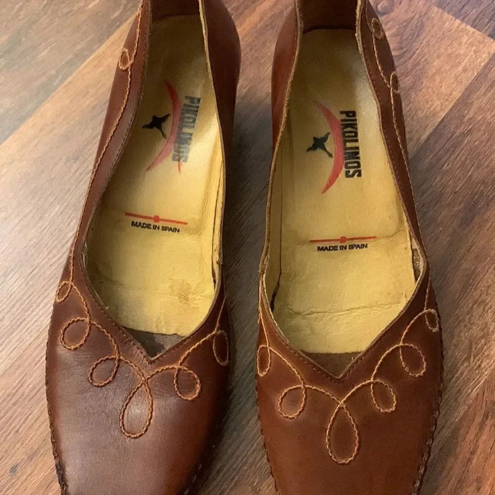 PIKOLINOS BROWN LEATHER  - Picture 5 of 8